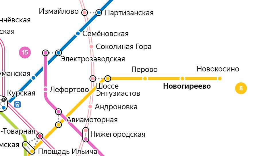 Вднх перово метро схема