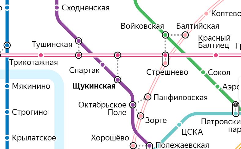 Цвет метро. Щукинское метро Москва. Тушинская метро фиолетовая ветка. Фиолетовая ветка станция Полежаевская сольно путей. М. Сокол, Тушинская, Щукинская.